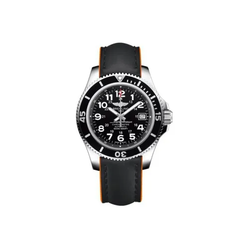 BREITLING Автоматический Механический Часы Мужские Super Ocean Collection 42 мм Черные