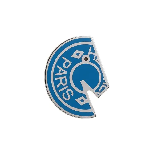 HERMES Carrousel Металл Броши Синий Мужской