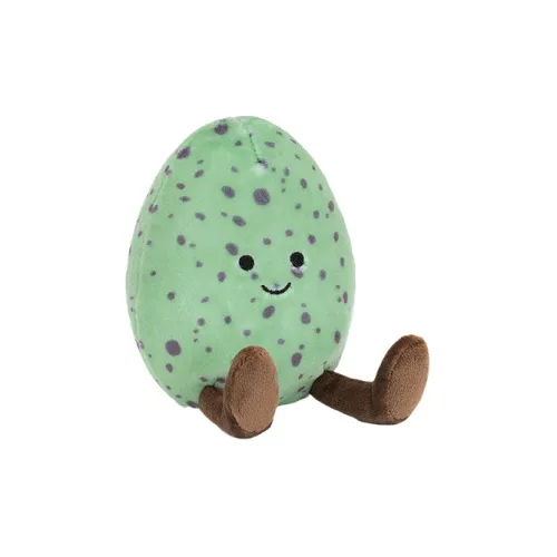 JELLYCAT Fun Items Collection Eggsquisite Зеленая Кукла Плюшевая Яйцо 10 см Высота