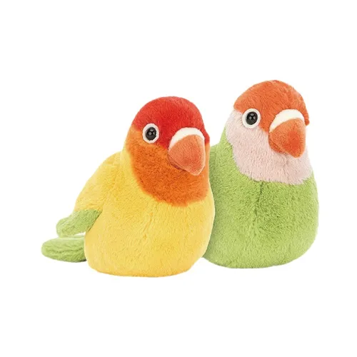 JELLYCAT Bird Collection 1 пара Милые Куклы Птицы из Плюша высота 13 см