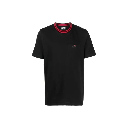 DIESEL Мужские черные T-рубашки