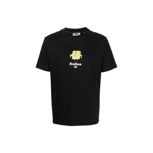 GCDS Черные Мужские T-Рубашки
