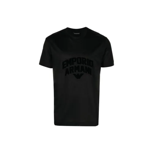 EMPORIO ARMANI Черные Мужские T-Рубашки