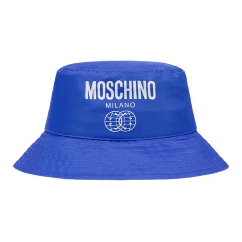 MOSCHINO Полиэстер Ведрообразные Шляпы Синий Мужской