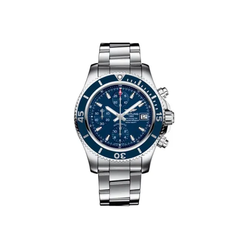 BREITLING Автоматический Механический Часы Мужские Super Ocean Collection 42 мм Синий