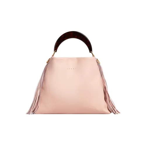 MARNI Venice Телячья кожа Одно плечо Сумка Маленькая Женская Розовая