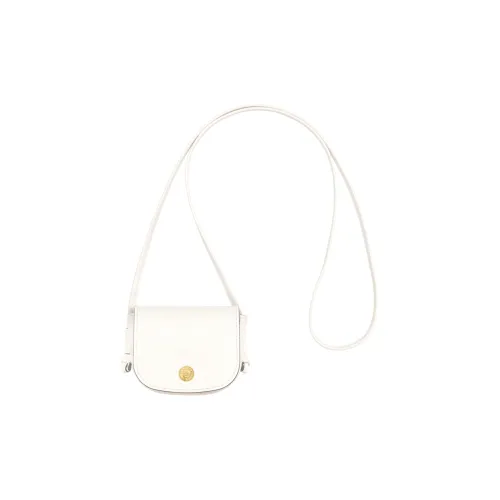 LONGCHAMP Коровья кожа Одно плечо Через плечо Мелочь Кошелек Женский Белый