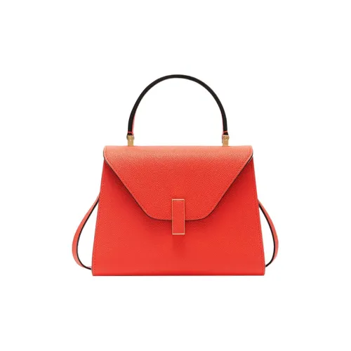 Valextra Iside Телячья кожа Сумка через плечо Сумка Мини Женская Красная