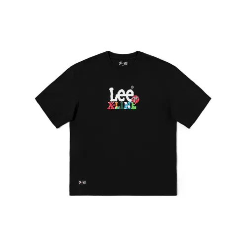 Мужская черная футболка Lee co-branded model