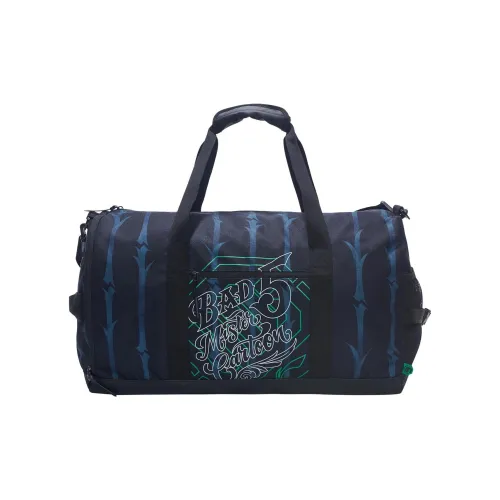 Do Not Enter The River Подкладка Полиэстер Портативная Спортивная Сумка Большая Унисекс Темно-синий