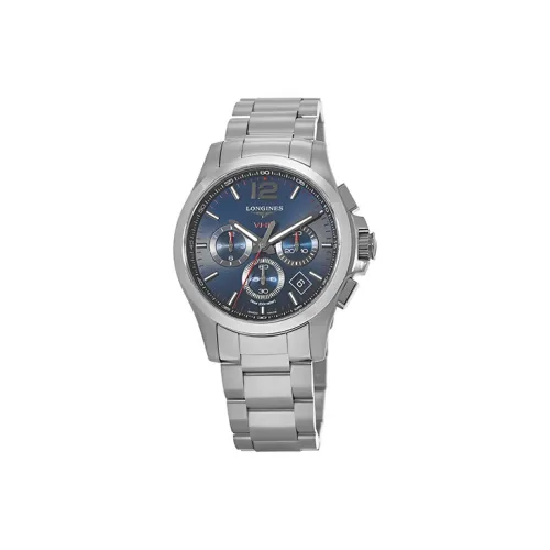 LONGINES Comcast Collection Кварцевый механизм Мужские часы Синий циферблат