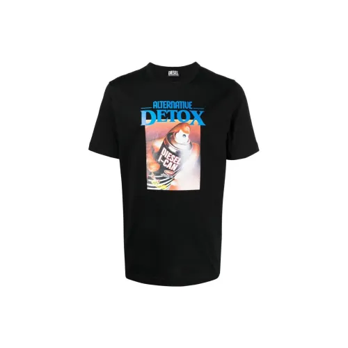 DIESEL SS23 T-Shirt Мужской Черный
