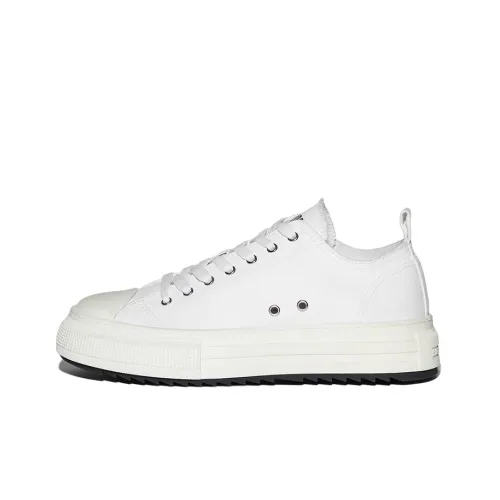 DSQUARED 2 Стильные Скейтбординги Мужские Белые