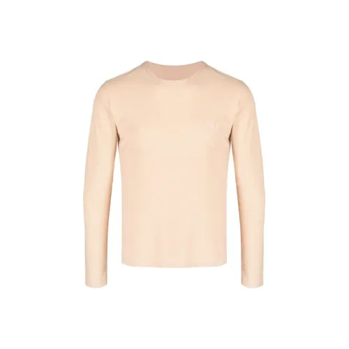 MM6 Maison Margiela совместная линия Бежевые Мужские T-рубашки