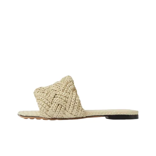 Bottega Veneta Lido Слипоны Женские Белые