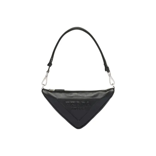 PRADA Сумка через плечо с треугольным дизайном, женская