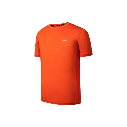 Erke T-Shirt Мужская Ярко-Оранжевая Красная