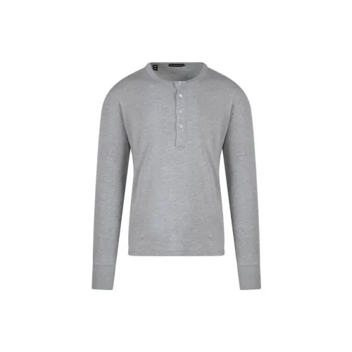 TOM FORD Серые Мужские T-Рубашки