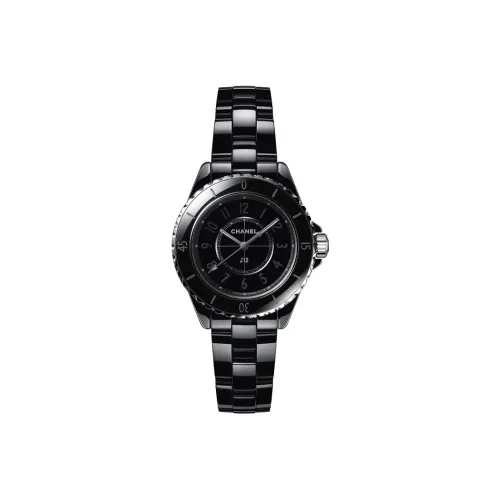 CHANEL Часы J12 Phantom, 33 Мм Черная Высокопрочная Керамика И Сталь
