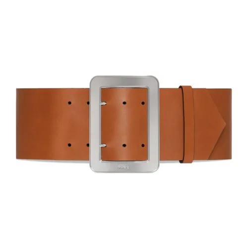 GUCCI Кожаные ремни Унисекс Ширина 9,5 см