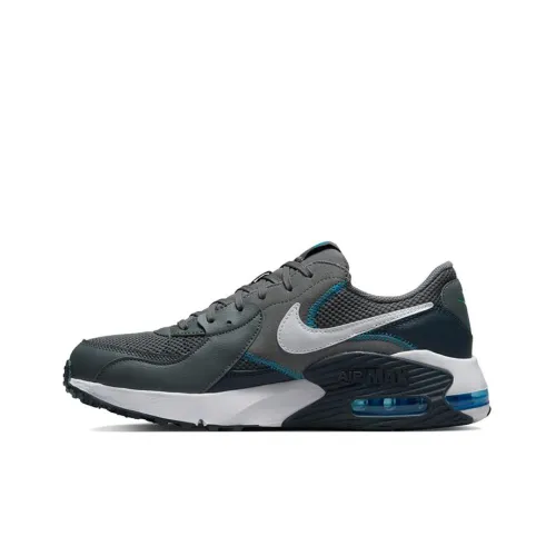 Nike Air Max Excee Low Топ Повседневная обувь Мужская Серый Синий