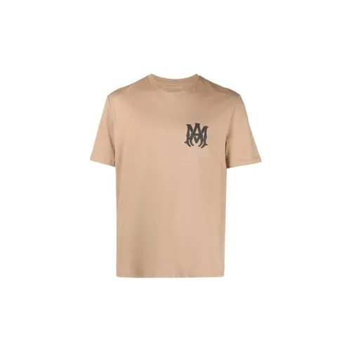 AMIRI Коричневый Мужская T-рубашка