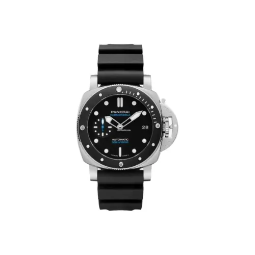 PANERAI Автоматический Механический Механизм Мужские Часы SUBMERSIBLE Collection 42 мм Черные