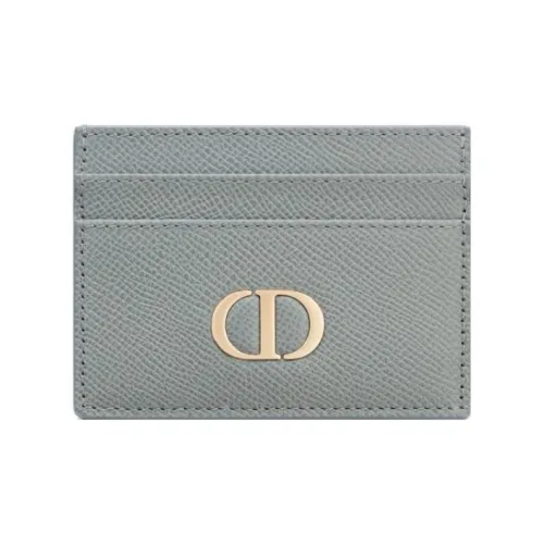 DIOR 30 Montaigne с рельефом телячья кожа держатель для карт держатель для карт женский облачно-голубой