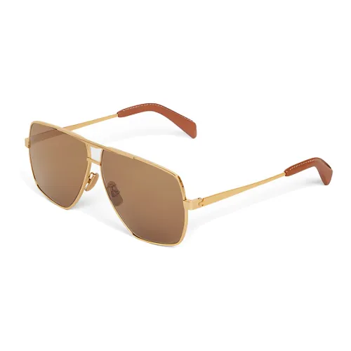 CELINE Солнцезащитные очки Коричневый Мужской