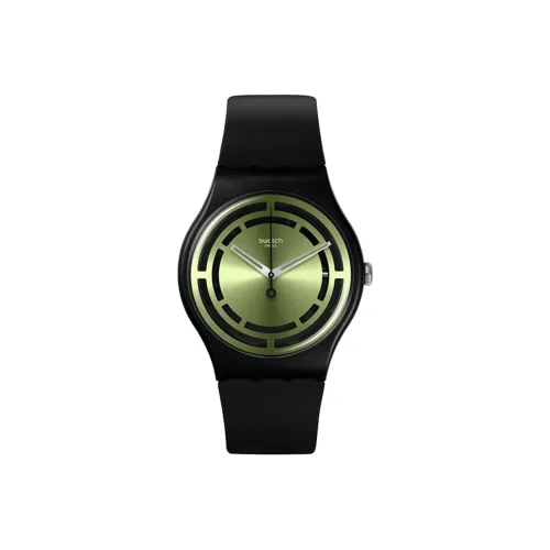 Swatch Quartz Movement Унисекс Gent Series Часы 47,4мм*41мм*9,85мм Зеленые