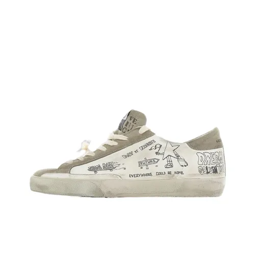 Golden Goose Супер Звезда Кеды Низкий Топ Мужской