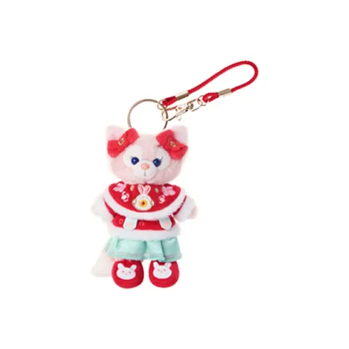 Disney 2023 Duffy and Friends New Year Линабелл Куклы Плюшевый Брелок 13,5 см Высота Шанхайский Дисней