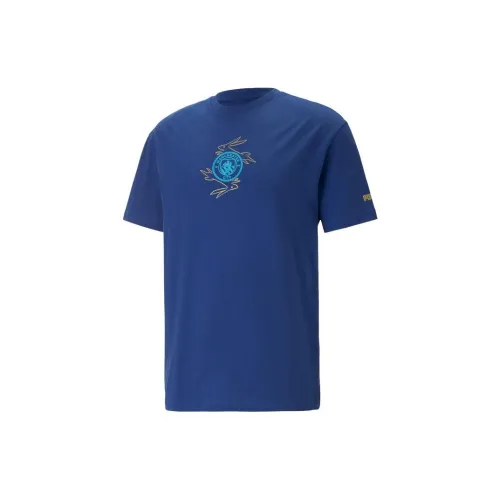 PUMA MCFC CNY T-Shirt Мужской Синий