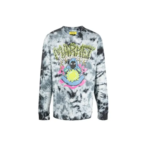 Chinatown Market Черный Серый Цвет Мужская T-Рубашка