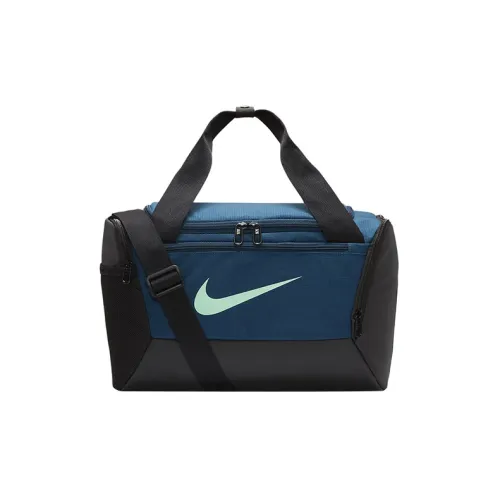 nike Полиэстер Одно плечо Через плечо Портативная Путешественная Сумка Спортивная Сумка Унисекс Синий Зеленый