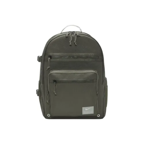 nike Ткань Рюкзак Стандартный Унисекс Хаки Зеленый Слюдяной Зеленый