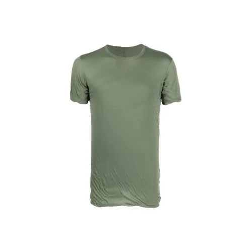 RICK OWENS Мужские T-рубашки мшисто-зеленого цвета