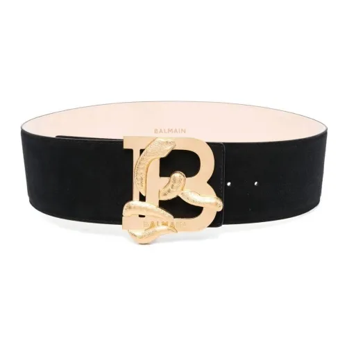 BALMAIN Sheepskin Leather Belts Women's