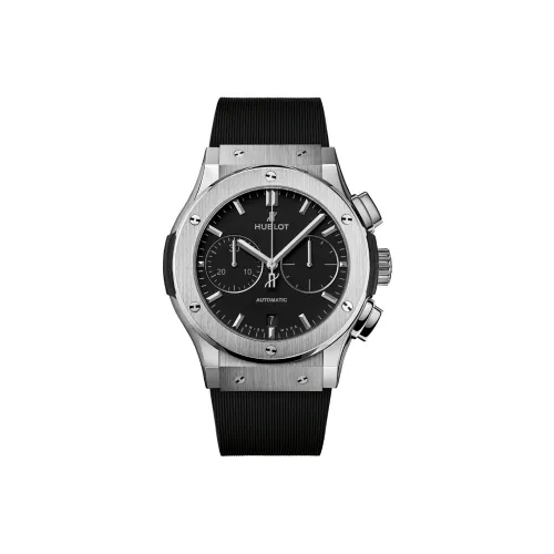 HUBLOT Автоматический Механический Механизм Мужские Классические Фьюжн Часы 42 мм Черные
