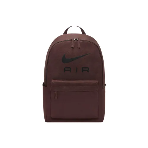 Nike Heritage Polyester Backpack Unisex Brown