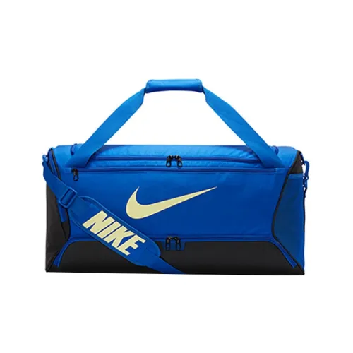 Nike Полиэстер Одно Плечо Через Плечо Портативная Путешественная Сумка Спортивная Сумка Средний Унисекс Синий