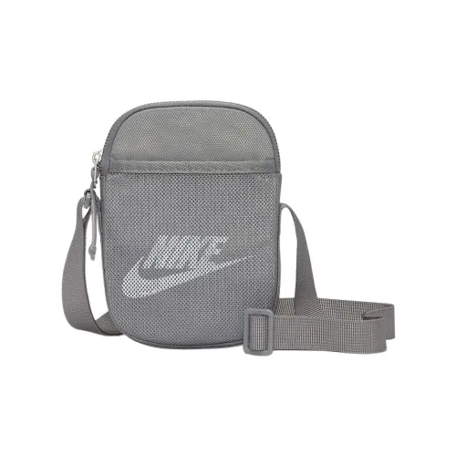 nike Heritage Полиэстер Волокно Нейлоновая Сумка через плечо Стандартная Унисекс Серый