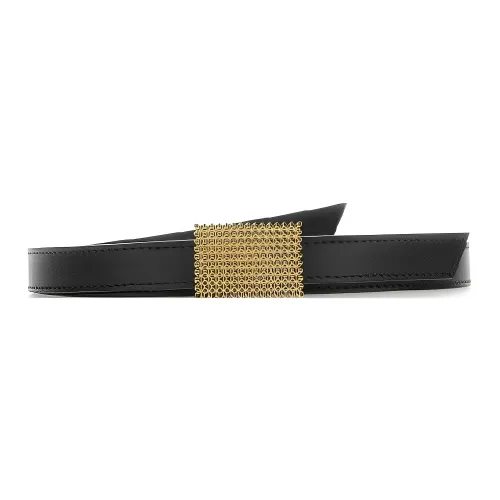 Lanvin Ремни из коровьей кожи, черные, женские