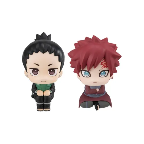 MegaHouse UP Collection LOOK AT Naruto Shikamaru Nara и Gaara. Фигурки в стиле Chibi