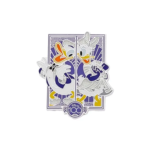Disney 100th Anniversary ADVENTURE Collection Дональд Дак Daisy Duck Брошки