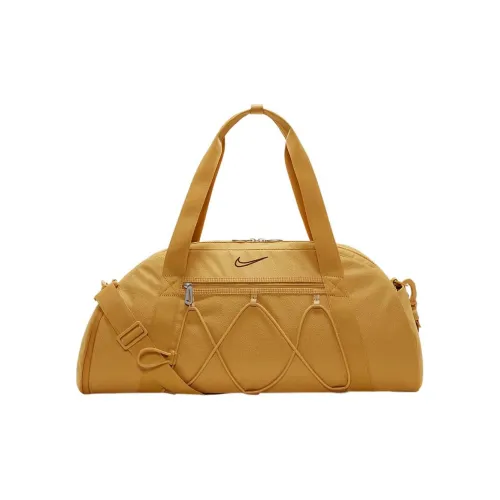 nike Полиэстер Сумка Сумка через плечо Сумка через плечо Путешественная сумка Спортивная сумка Женская Желтая