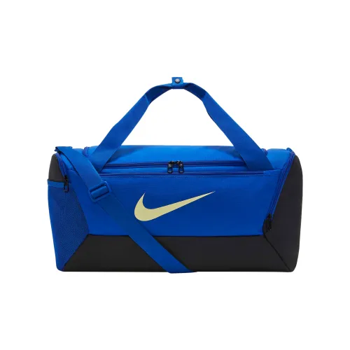 nike Ткань Портативная Сумка через плечо Спортивная сумка для путешествий Унисекс Синий