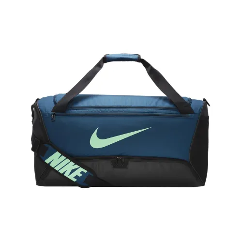 Сумка Nike из ткани сумка через плечо сумка через плечо дорожная сумка спортивная сумка большой унисекс цвет глубокий морской синий