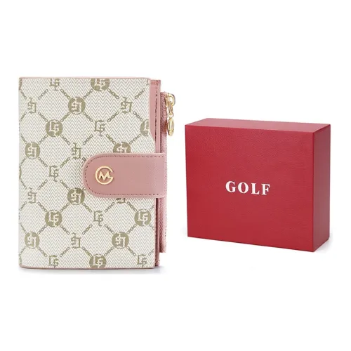 GOLF PVC Картхолдер Сумка для документов Кошелек для монет Маленький кошелек Женские Многоцветный