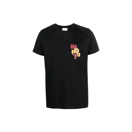 ISABEL MARANT Черные Мужские T-рубашки